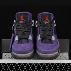 Nike Air Jordan 4 Court Purple By Travis Scott