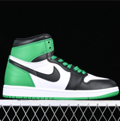 Air Jordan 1 Retro High OG Lucky Green na internet