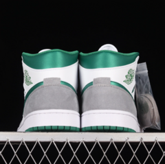 Imagem do Nike Air Jordan 1 Mid Grey Pine Green