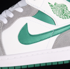 Nike Air Jordan 1 Mid Grey Pine Green - comprar online