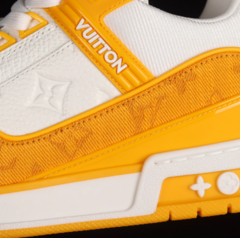 Louis Vuitton Trainer Yellow Monogram Denim - loja online