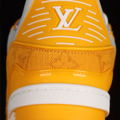 Louis Vuitton Trainer Yellow Monogram Denim - Loja suicid drop