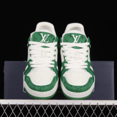 Imagem do Louis Vuitton Trainer Green Monogram Denim