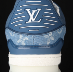 Louis Vuitton Trainer Denim Monogram - Loja suicid drop