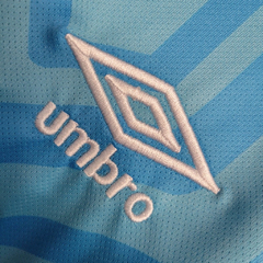 Uniforme Grêmio Celeste Titular 23-24 na internet