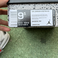 Imagem do Nike Air Jordan 4 OG 2016 White Cement