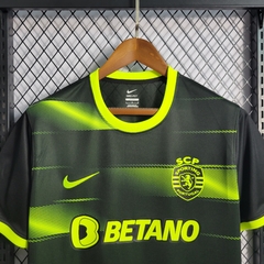 Uniforme Sporting Third Green 2022-2023 na internet