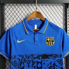 Uniforme Barcelona Polo Blue 2022-2023 - comprar online