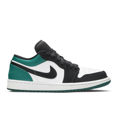 Nike Air Jordan 1 Low White Black Mystic Green