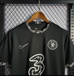 Uniforme Chelsea All Black na internet