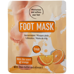 Foot mask orange - Máscara para os pés (laranja)