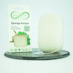 ESPONJA KONJAC ARGILA BRANCA