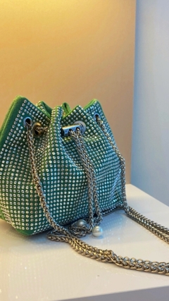 Imagem do Bolsa Saco Mini Strass