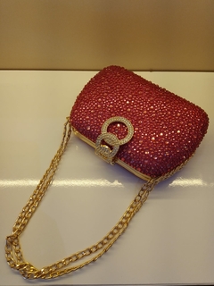 Bolsa Clutch Pink Pedraria - comprar online