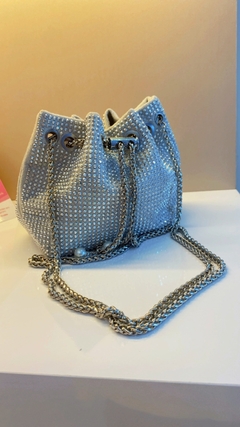 Bolsa Saco Mini Strass na internet