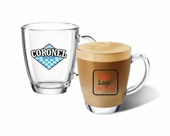 12 Xícaras 350ml Personalizada Alça Caneca Café Chá Grande