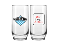 Conjunto 36 Copos Alto Vidro 300ml Personalizada Suco Água