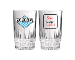 Conj. 48 Copos Vidro Personalizados 250ml Grosso Resistente