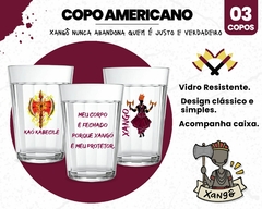 Imagem do 3 Copos Americano 190ml Orixás Diversos Vidro