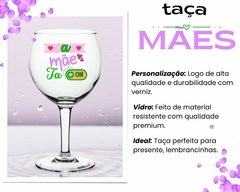 Imagem do 1 Taça De Gin 630ml Dia Das Mães Personalizada