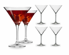 Jogo 6 Taças Martini Cristal 290ml Drinks - loja online