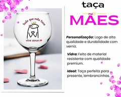 1 Taça De Gin 630ml Dia Das Mães Personalizada na internet