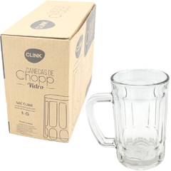 Kit Com 6 Canecas De Chopp de 400ml - Oro Comércio