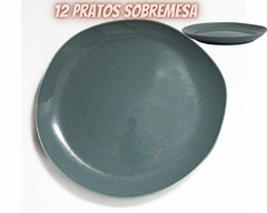 Conjunto com 12 Pratos para Sobremesa Soho - loja online