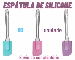 Kit com 3 Espátulas de Silicone de 25 cm - comprar online