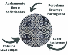 Aparelho de Jantar com 24 Peças de Porcelana