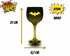 Taça Geek Colecionavel DC Comics Vidro 615ml - loja online