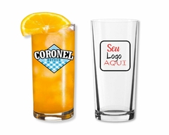 Conj. 12 Copos Alto Vidro Personalizados 240ml Suco na internet