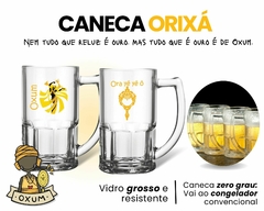 2 Canecas 340ml Orixás Diversos Vidro na internet