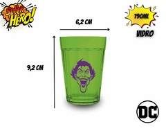 Kit 2 Copos Americanos 190ml Dc Comics em Vidro - Oro Comércio