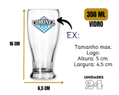 24 Taça Tulipa 350ml Chopp Restaurantes Bares Personalizados na internet