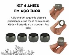 Kit 4 Aneis De Guardanapo Mesa Suporte Montagem Casamento - comprar online