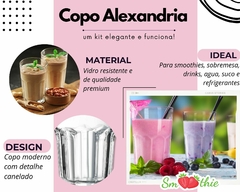 Kit 48 Copos 350ml Atacado Vidro Grosso na internet