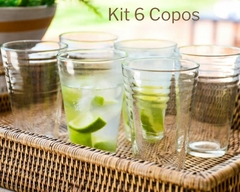 Kit com 6 Copos American Rings de 300ml - comprar online