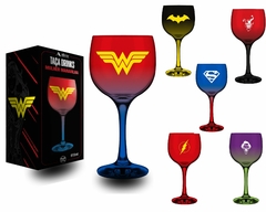 Taça Geek Colecionavel DC Comics Vidro 615ml - Oro Comércio