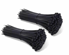 Kit 200 Un. Abraçadeira De Nylon Preto