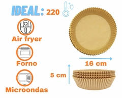 50 Formas Papel Descartavel Air Fryer - loja online