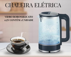 Imagem do Chaleira Elétrica 2L Vidro Borossilicato 127V/220V