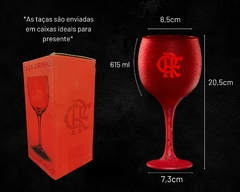 Taça de Gin de Vidro Fosco Times Brasileiros 615ml - loja online