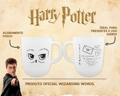 Imagem do 1 Caneca Harry Potter 300ml Vidro Temática