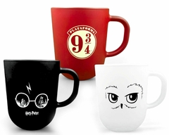 1 Caneca Harry Potter 300ml Vidro Temática