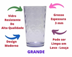 Conjunto com 6 Copos Coloridos de 330ml na internet