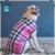 Abrigo Para Mascota Pink Plaid Blanket Coat - tienda en línea