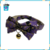 Gilded Gold Bow Tie Cat Collar Purple