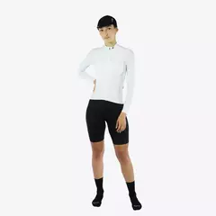 JERSEY DE CICLISMO SAFETTI PUREZZA MANGA LARGA BLANCO VERANO LIVIANO