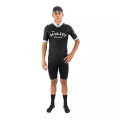 JERSEY DE CICLISMO SAFETTI MODELO PEUGEOT BLACK HOMBRE (81 USD)